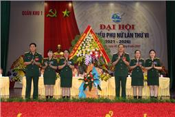 Đại hội đại biểu phụ nữ Quân khu lần thứ VI thành công tốt đẹp
